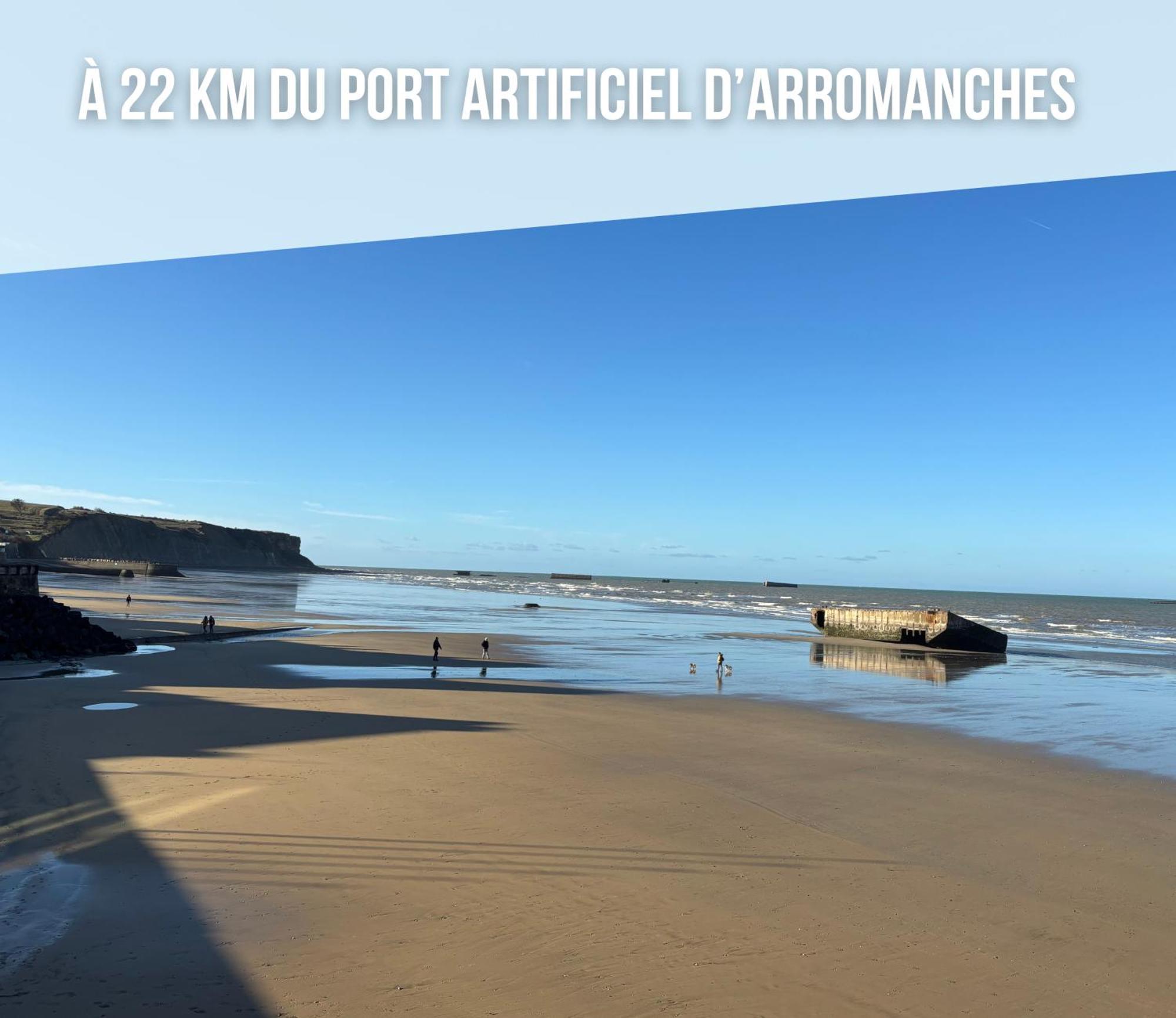 Sweet Omaha Belle Maison Recente Lumineuse Et Cosy Bien Equipee Jardin Clos 15 Mn A Pied Plage Omaha Beach Et Proche De Bayeux & Port En Bessin Saint-Laurent-sur-Mer Dış mekan fotoğraf