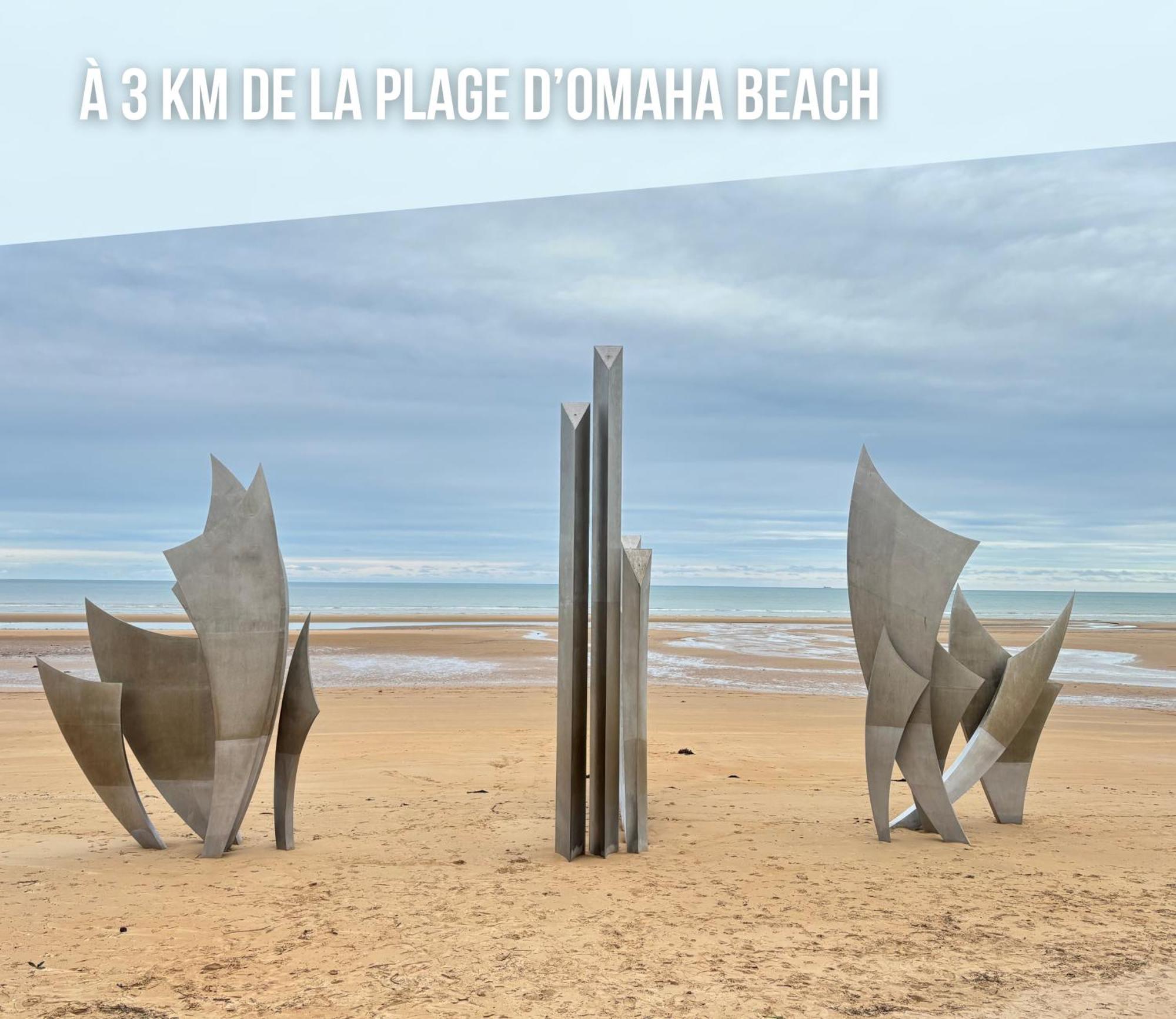 Sweet Omaha Belle Maison Recente Lumineuse Et Cosy Bien Equipee Jardin Clos 15 Mn A Pied Plage Omaha Beach Et Proche De Bayeux & Port En Bessin Saint-Laurent-sur-Mer Dış mekan fotoğraf